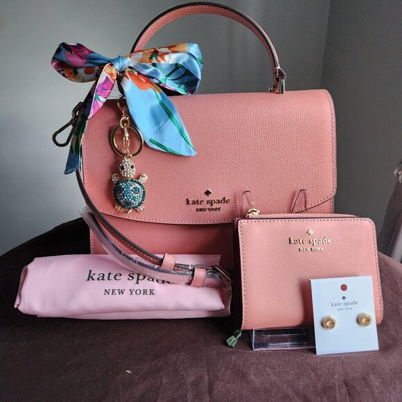 kate spade Handbags - Kate Spade *NWT* Terracotta Top Handle Satchel and wallet set 6FER